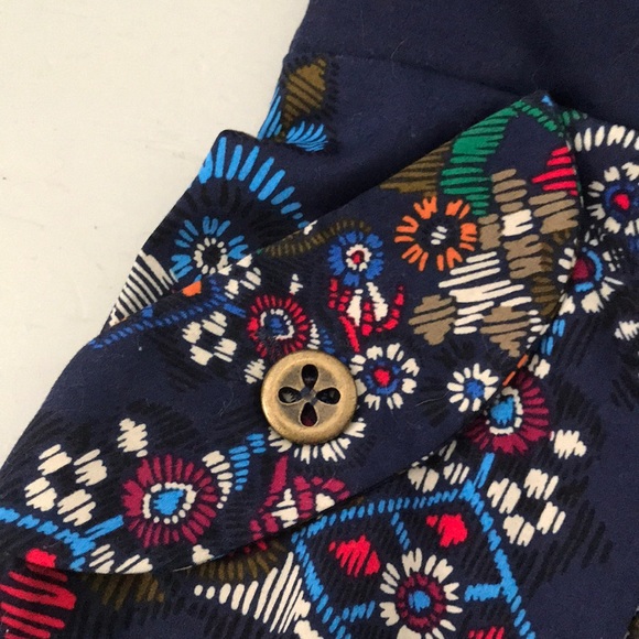 NWT Anthropologie Fei Primula peplum blouse, sz 0 - Picture 3 of 5